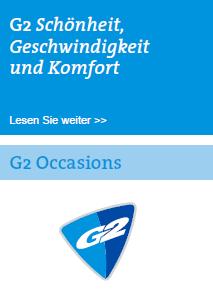 G2 - Sch�nheit,
Geschwindigkeit und Komfort