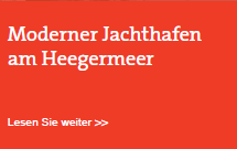 Moderner Jachthafen am Heegermeer